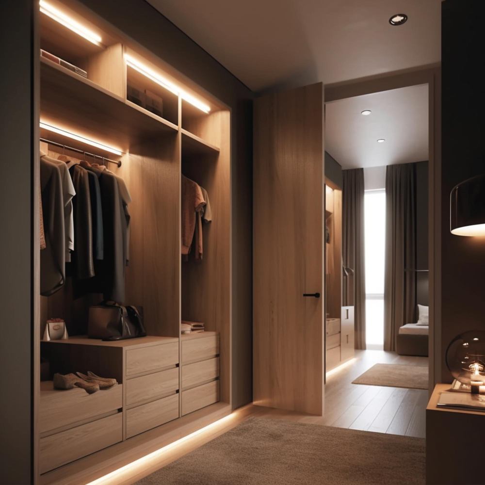 Upgraded Closet Lighting: A New Home Electrical Trend